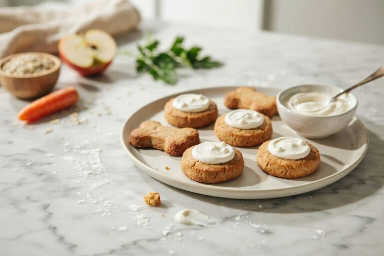 Hard-Drying Greek Yogurt Frosting Recipe for Dog Treats